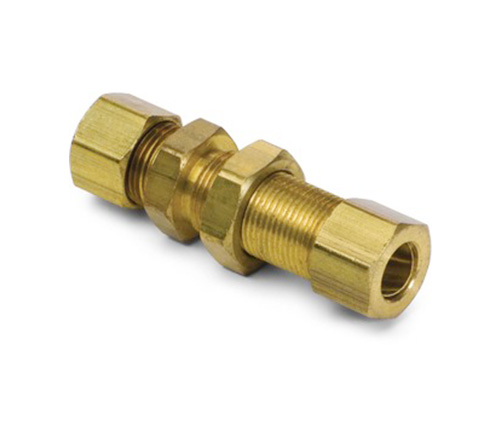 74# Brass Bulkhead Union -Kompressionsfunktionen