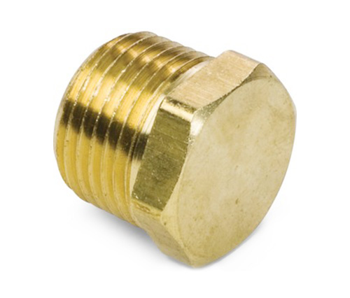 3152# Messingbeschläge mit Hex -Stecker -Rohrbeschlägen